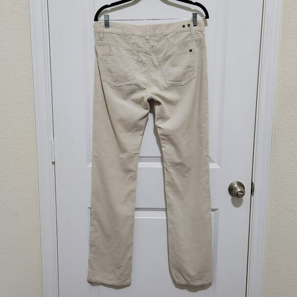 CAbi Straight Leg Pants in Cream - Picture 2 of 6